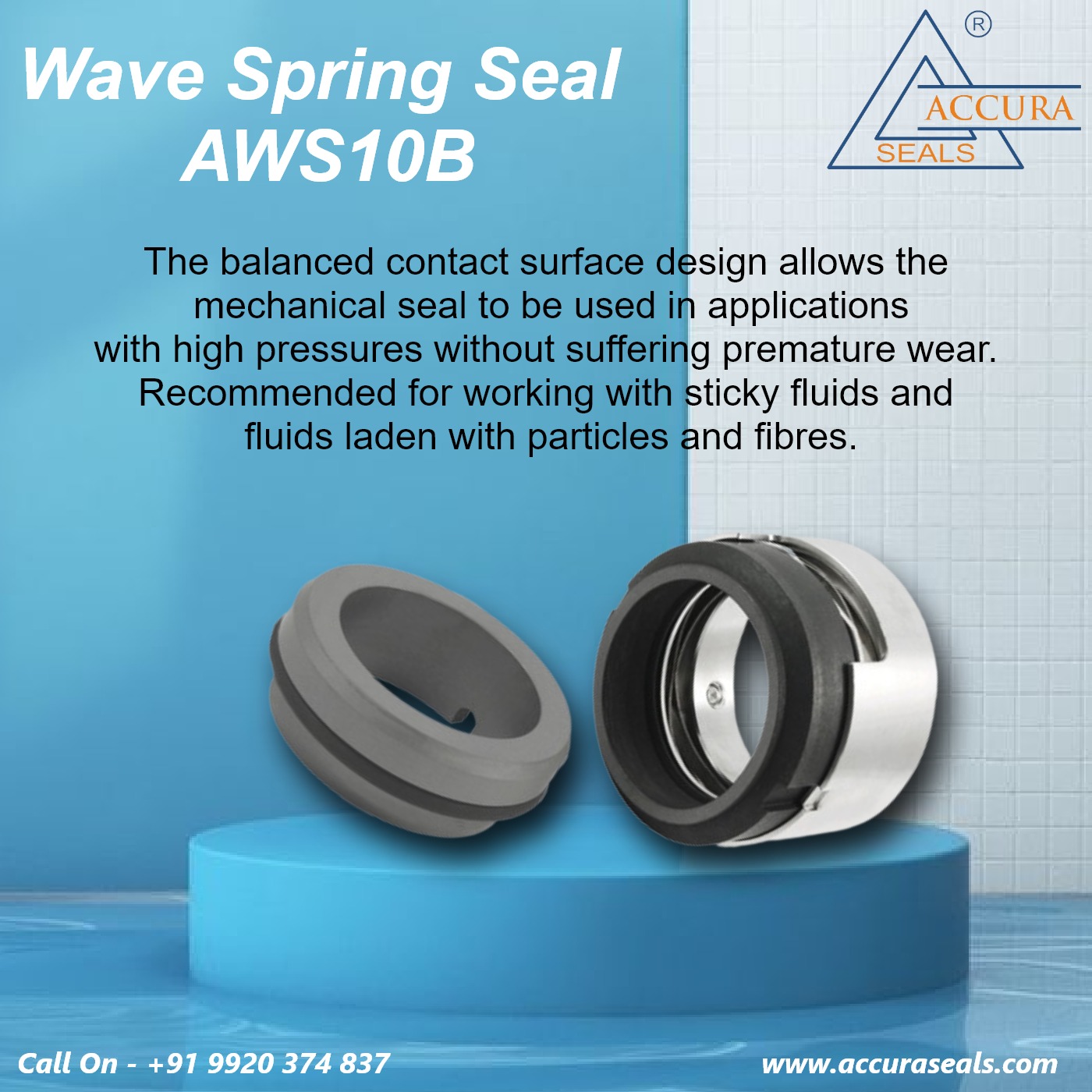 Wave Spring Seal AWS10B | High-Pressure Applications Specialist