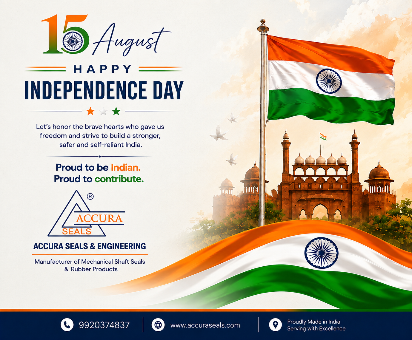 Accura seals and engineering independence day